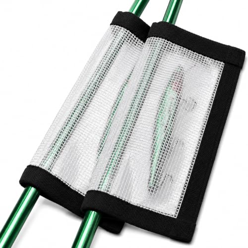 Fishing Lure Wraps - 2 Pack Clear PVC Rod Hook Protectors