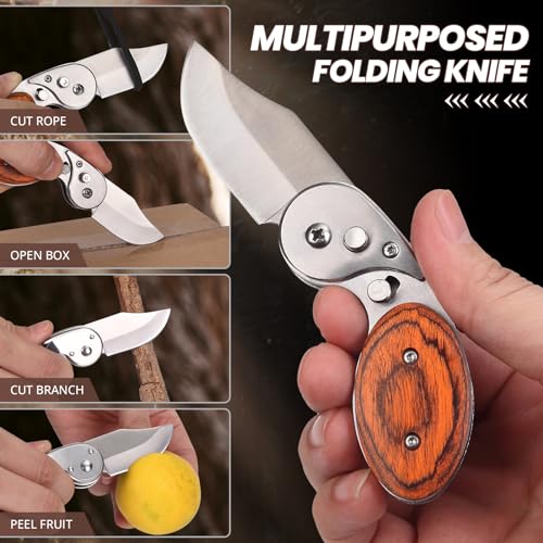 Compact Folding Pocket Knife - Lightweight EDC Tool
