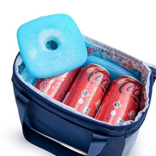 Ultra-Slim Ice Packs for Lunch Boxes & Coolers - 4.8x4.8in