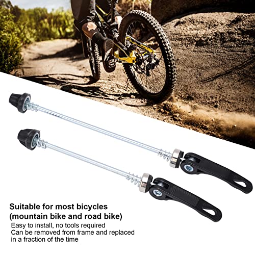Bicycle Quick Release Skewers - 150mm Front & 190mm Rear