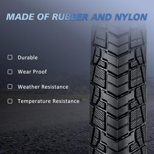 YILUXING 700x32C Bike Tire & Inner Tube Set for City & Hybrid Bikes