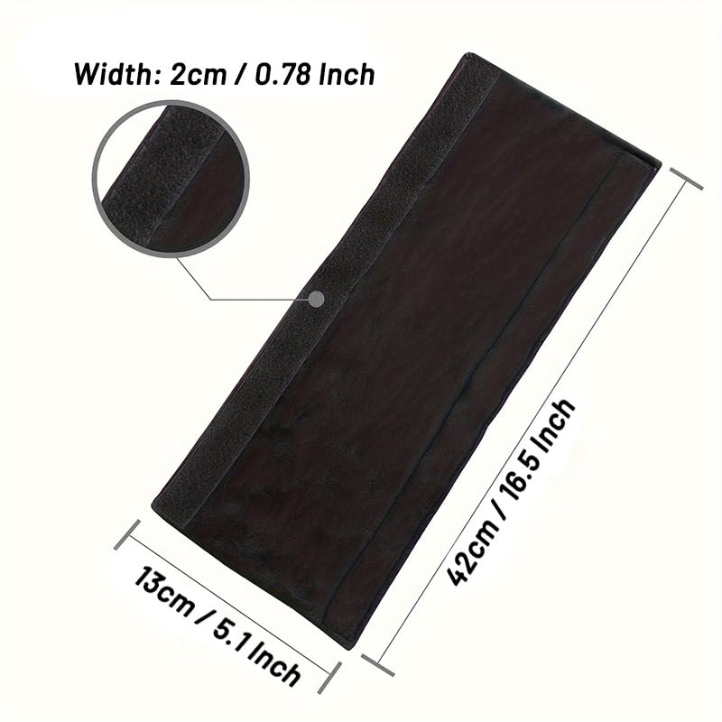 Swing Chain Cover Set - Comfortable Grip Sleeves for Swings - Black x 2