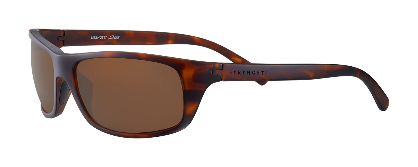Serengeti - BORMIO 2.0, Matte Tortoise, Saturn Drivers Polarized, Medium-Large size sunglasses, Men sunglasses, Sport, Drivers