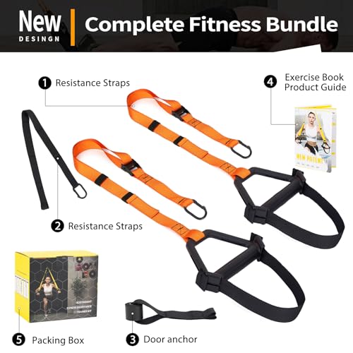 Moulyan Bodyweight Resistance Training Straps,Training straps