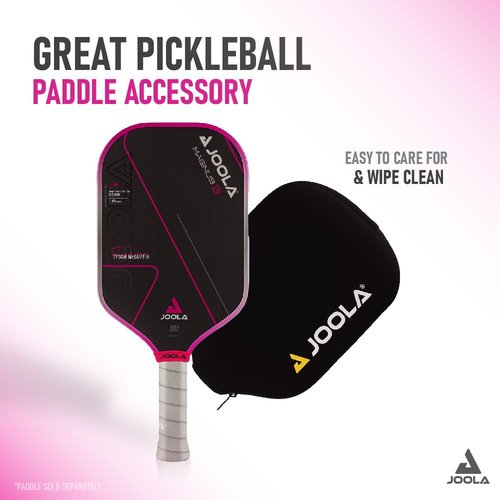 JOOLA Magnus Pickleball Paddle Cover - Protective Neoprene Sleeve for JOOLA Tyson McGuffin Magnus Pickleball Paddle - Fits Extra Long & Elongated Paddles Including 14mm & 16mm - Padded Travel Case