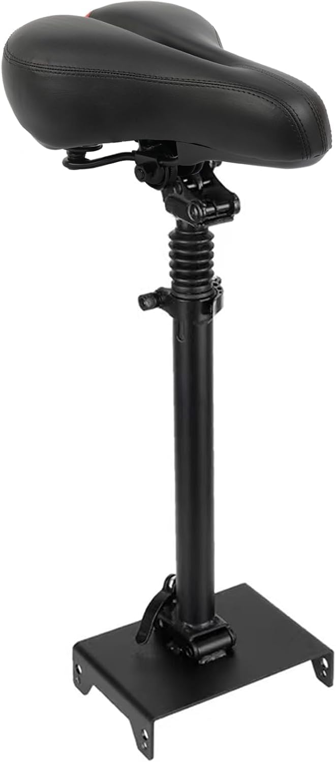 Yungeln Electric Scooter Seat Saddle,Adjustable Height Double Damping Comfortable Saddle Compatible with Ninebot Max G30 Electric Scooter