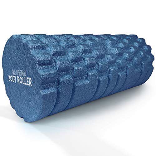 High Density Foam Roller for Exercise and Muscle Recovery - 12.5 x 5.5 Inches