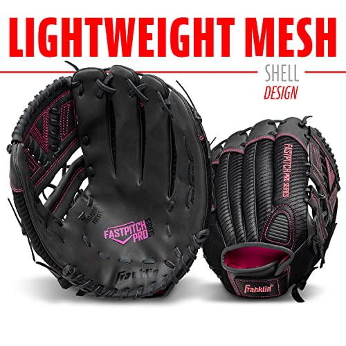 Franklin Sports Pink 12" Windmill Pro Fastpitch Softball Glove - Right Hand Throw