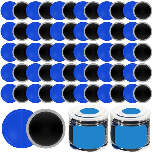 Heavy Duty Tire Patches - 20 Pcs Rubber Repair, 42 mm