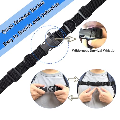 Adjustable Sternum Straps for Backpacks - 2 Pack