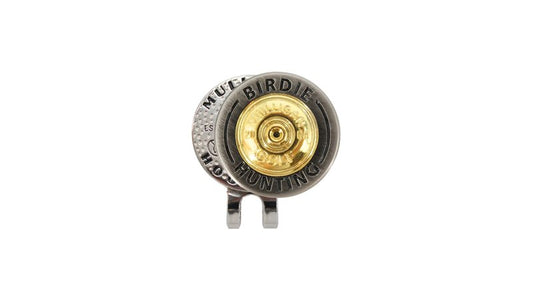 Mulligan Hooligan Golf Ball Marker + Magnetic Hat Clip, Funny and Unique Golf Gift, Premium Quality, The Perfect for Your Favorite Golfer, Golf Accessories for Any Occasions (Birdie Hunting)