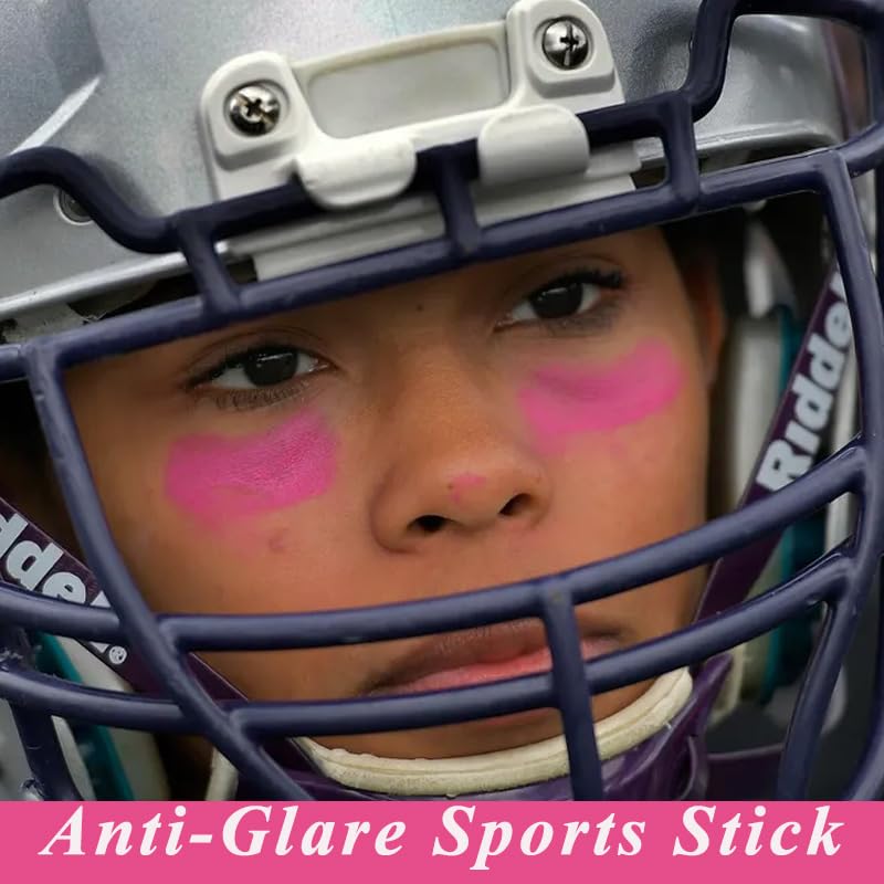 Hot Pink Eye Black Stick - Waterproof Anti-Glare Sports Face Paint