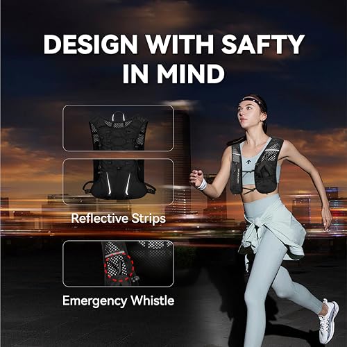 XBT 2L Hydration Vest with Water Bladder for Running | Lightweight Waist Pack