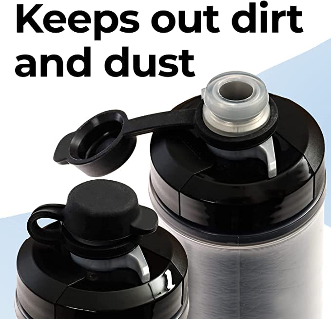 [4-Pack] CamelBak Mud Cap Replacement Silicone Caps for Podium & Peak Bottles - BPA-Free