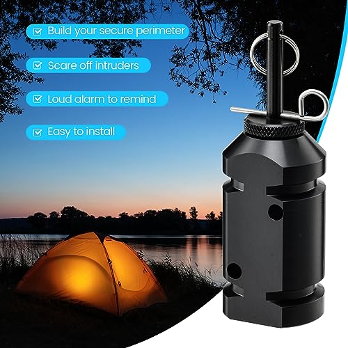 Haoguo Reusable Camp Security Trip Wire Alarm with Aluminum Construction