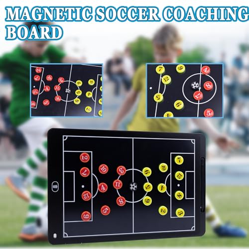 16 Inch Magnetic Soccer Coaching Board with LCD Screen