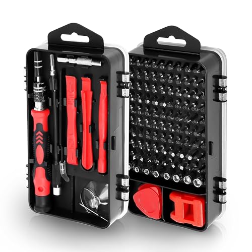 115 in 1 Precision Screwdriver Set - Micro Screwdriver Set, Computer Tool Kit Electronics Tool Kit for Phone Computer PC PS4 PS5 Repair