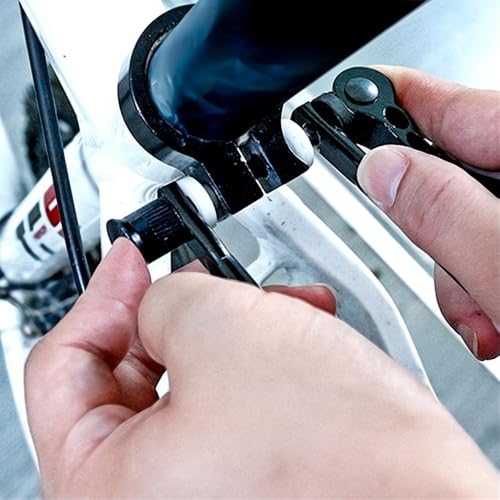 Quick-Release Bike Seat Post Clamp - Aluminum Alloy Bicycle Binder Bolt