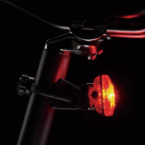 CATEYE Omni 5 Bike Safety Light – IPX4 Waterproof 5 LED Safety Light with 360° Visibility, Multiple Flashing Modes, AAA Battery, 200+ Hour Runtime, Fits Road, Urban, MTB & Kids Bikes