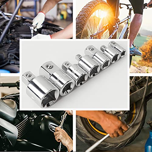 Socket Adapter 1/2" Drive (F) to 1/4"(M), CR-V, Female to Male