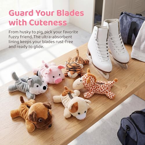 JoyCan Husky Ice Skate Blade Covers for Hockey & Figure Skates - One Size