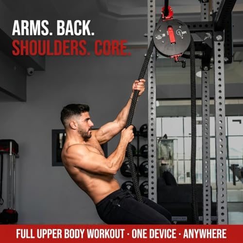 Endless Rope Trainer - Portable Pulley System for Strength Training