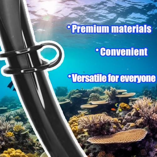 Silicone Snorkel Keeper Clips for Diving Masks - 2 Pack