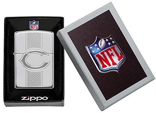 Genuine Zippo NFL Deep Carve Lighter - Chicago Bears