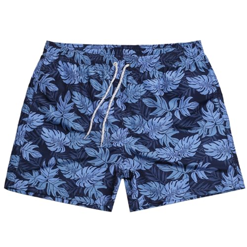 Men's Quick Dry Swim Trunks - Beach Vacation Board Shorts - X-Large