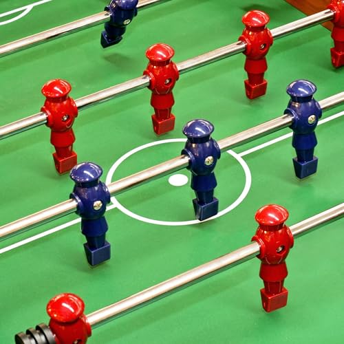 Foosball Replacement Players Set - 2 Red Plastic Soccer Figures
