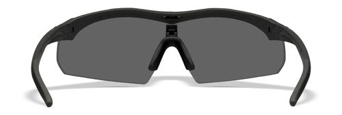 Wiley X Vapor Tactical Ballistic Shooting Sunglasses Matte Black Frame with Smoke Grey and Clear Lens Shields