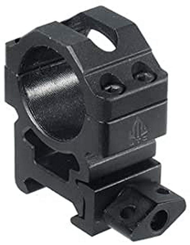UTG 1"/2PCs Med Pro Max Strength Picatinny Rings, 22mm Wide , Black