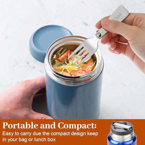 4-Piece Portable Stainless Steel Folding Utensil Set - Travel