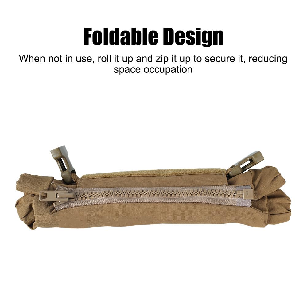 Tactical Hand Warmer, Foldable Hand Warmer Pouch Molle Warmer Bag with Hook&Loop for Outdoor Winter Hunting Camping Hiking Fishing