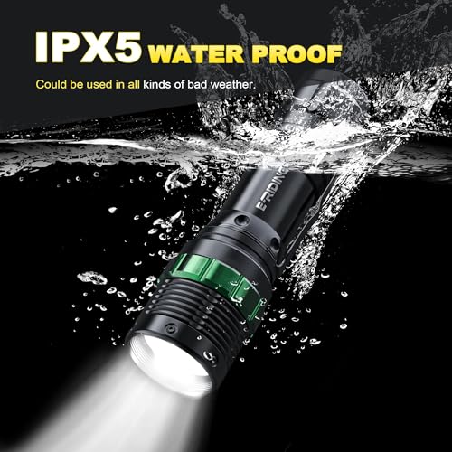 LED Traffic Wand - 11 Inch Flashlight, 4 Pack Small Orange Safety Baton With 5 Flashing Modes for Air Traffic Control, Airport, Parking, Car Directing