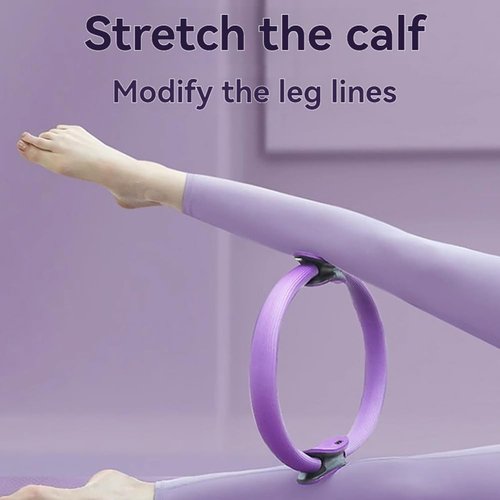 lifairea Pilates Ring Set for Women, Home Workout Pilates Equipment with Resistance Bands, 14'' Magic Circle, Mini Ball, Pilates Starter Kit for Strength, Toning and Flexibility