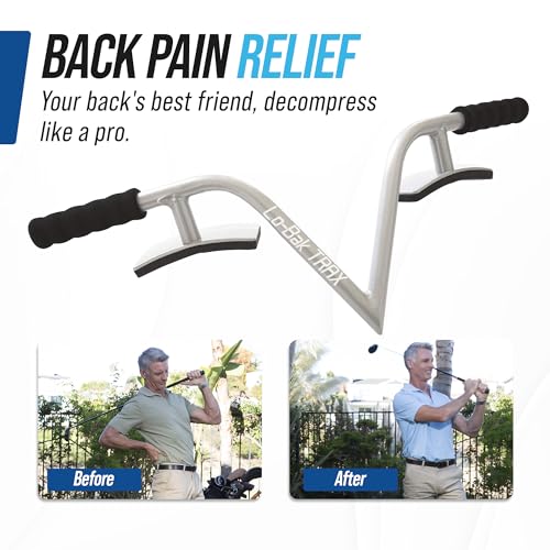 EZ-Bak Platinum Lo-Bak TRAX Lumbar Spine Stretcher - Portable Back Pain Relief Device
