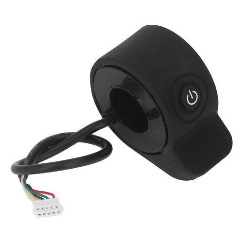 NIZUUONE Electric Scooter Throttle Replacement, Speed Control Single Button Electric Scooter Thumb for M365 Upgrade