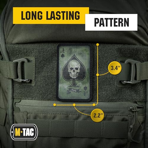 Tactical Morale Patch - Ace of Spades - Olive/Black