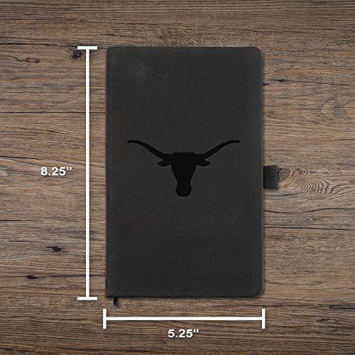 Wisconsin Badgers Laser Engraved Notepad Journal - 8.25" x 5.25"