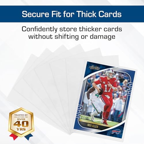 Thick Trading Card Sleeves - 240pt Protective Polypropylene - 100 Pack