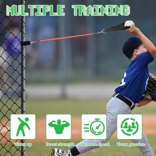 Baseball Resistance Bands for Pitchers - Pro-Grade Arm Strength BRT03