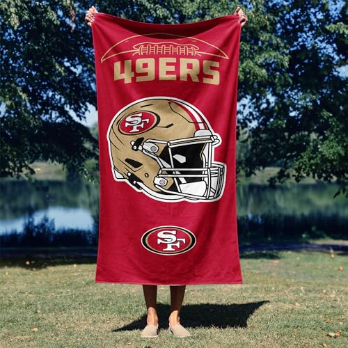 NFL Beach Towel 2-Pack - San Francisco 49ers Gamebreaker 30" x 60"