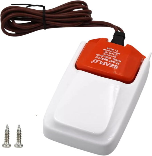 SEAFLO Heavy Duty Bilge Pump Float Switch - Compatible with 12V, 24V, 32V Systems