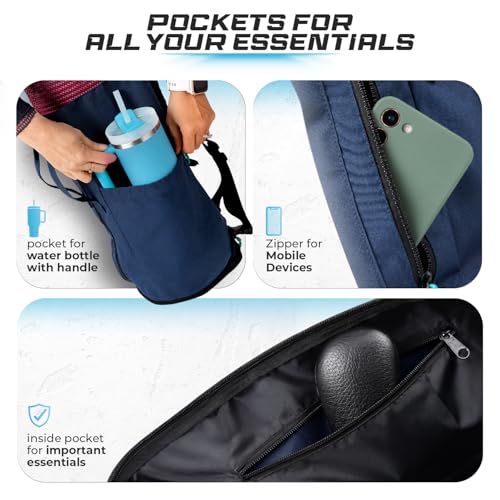 Expandable Yoga Mat Bag - Adjustable Strap, Fits Mats Up to 32 Inches