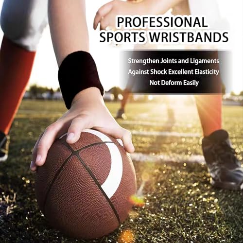 Breathable Sweatbands for Men & Women - White Wristbands