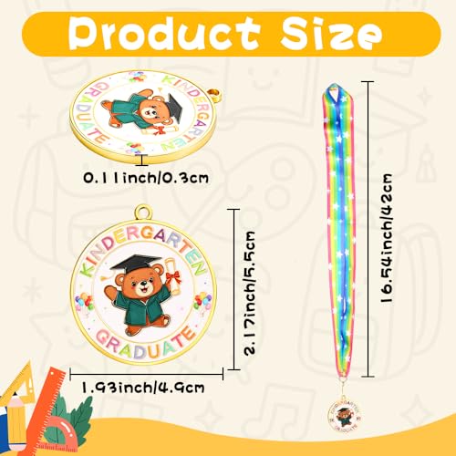 Kindergarten Graduation Medal with Ribbon - Kids Award Gift