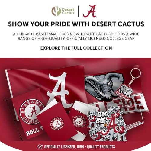 Acrylic Luggage Tag ID - Alabama Crimson Tide - 2 Pack