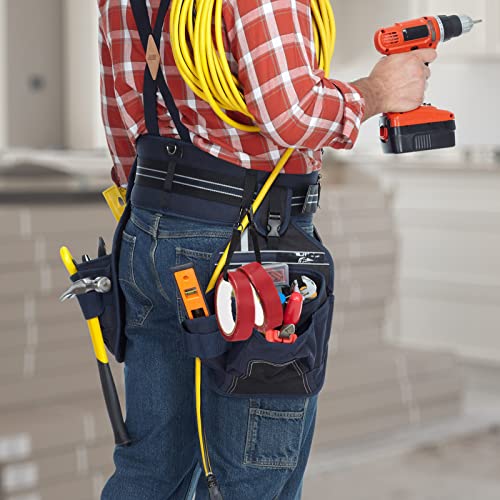 4 Pack Electrical Tape Holder Straps with Metal Buckles