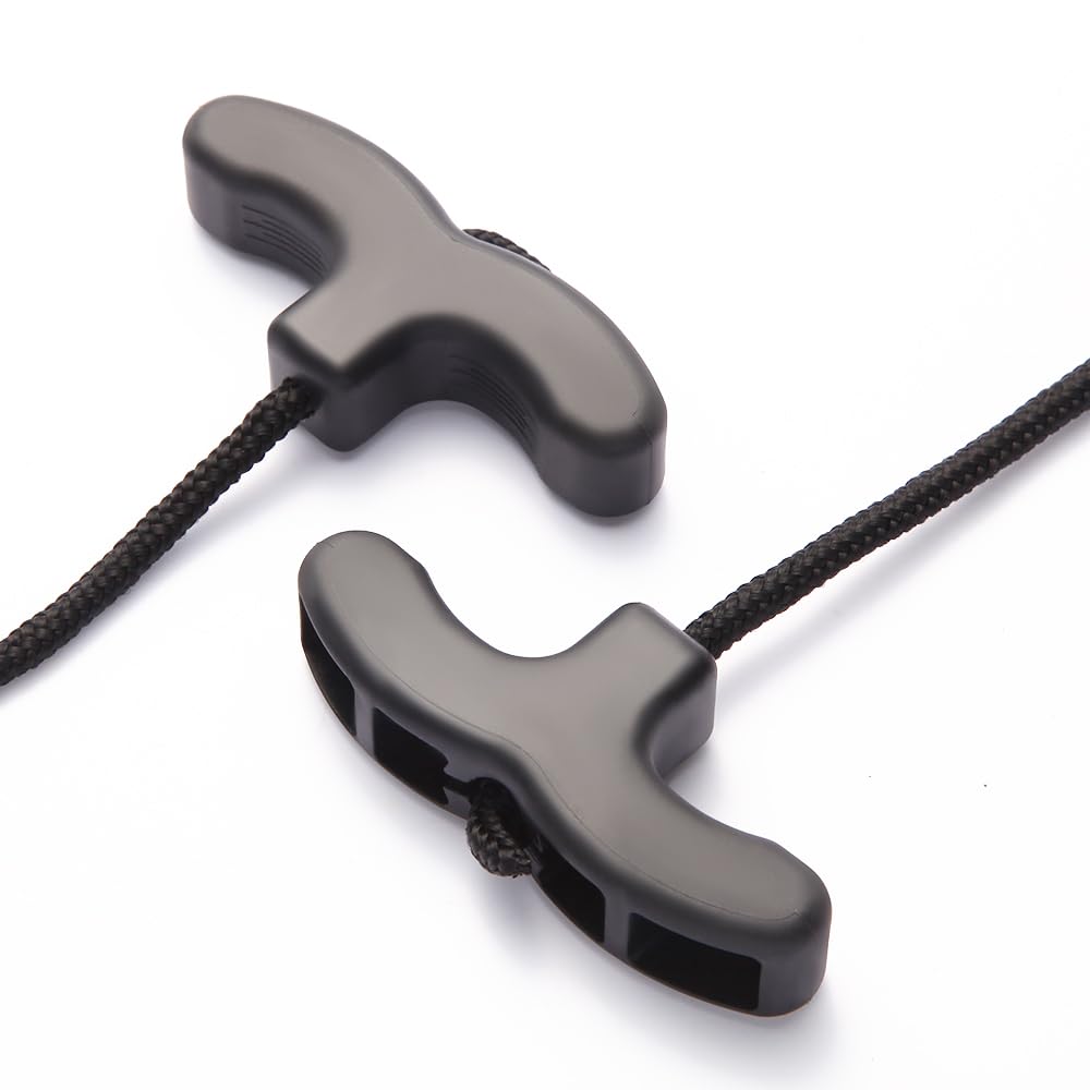 AHOSOUTLY Crossbow Pull Cord Crossbow Cocking Rope Device Double Handle Crossbow String Puller Cocker Aid Cocking String Tool